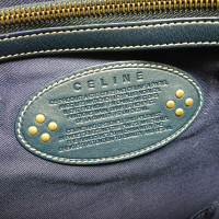 Céline Boogie Bag aus Canvas in Blau