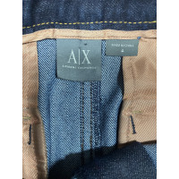 Armani Exchange Gonna in Cotone in Blu