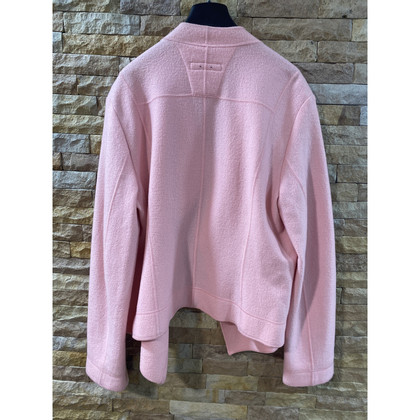 Marc Cain Jacke/Mantel aus Wolle in Rosa / Pink