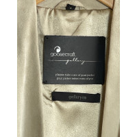 Goosecraft Jacke/Mantel aus Leder in Beige