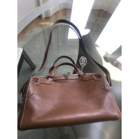Cartier Handbag Leather in Beige