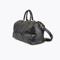 Chanel Duffle Bag aus Leder in Schwarz