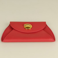 Cartier Täschchen/Portemonnaie aus Leder in Rot
