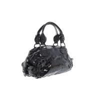 Janet & Janet Handbag Patent leather in Black