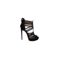 Alaïa Sandals Suede in Black