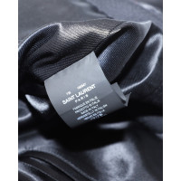Saint Laurent Jacket/Coat Viscose in Black