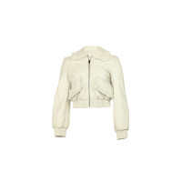 Fendi Jacket/Coat Leather in White