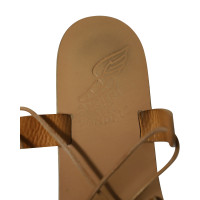 Ancient Greek Sandals Sandali in Pelle in Marrone