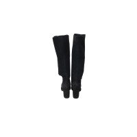 Stuart Weitzman Bottes en Daim en Noir