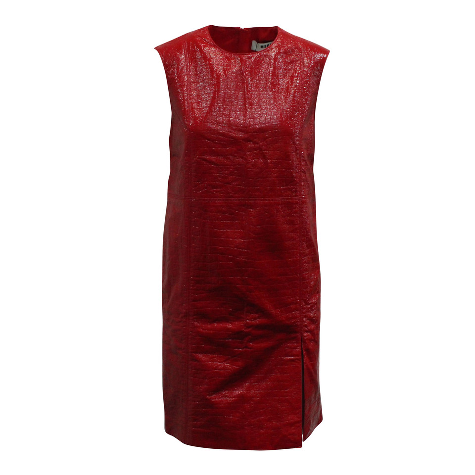 Msgm Dress in Red
