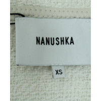 Nanushka  Oberteil aus Baumwolle in Weiß