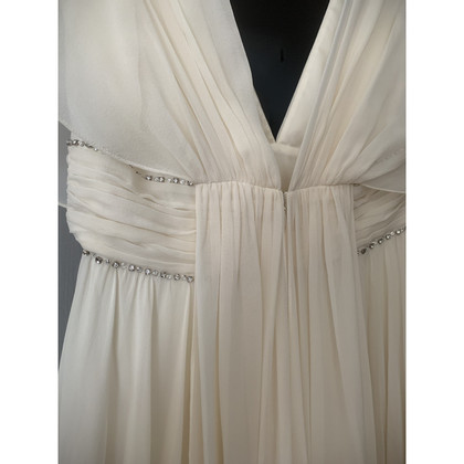Jenny Packham Kleid aus Seide in Weiß