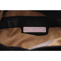 Jimmy Choo Handtasche aus Wildleder in Schwarz