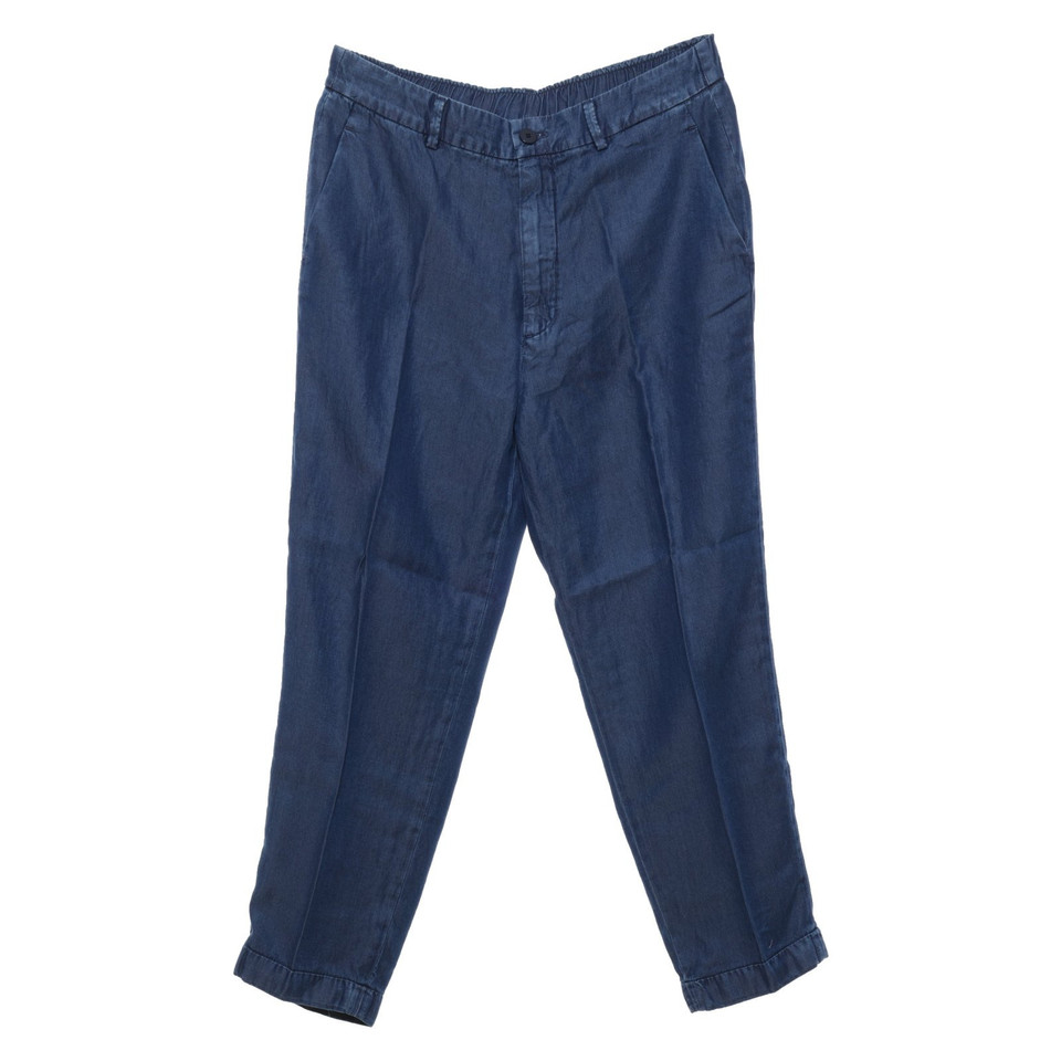 Mason's Paire de Pantalon en Bleu