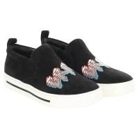 Marc By Marc Jacobs Sneaker in Pelle scamosciata in Nero