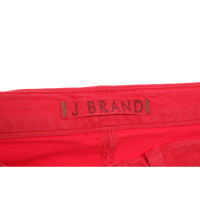 J Brand Paire de Pantalon en Rouge