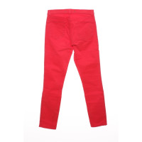 J Brand Paire de Pantalon en Rouge