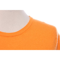 Barrie Knitwear Cashmere in Orange