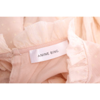 Anine Bing Kleid aus Seide in Rosa / Pink