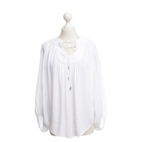 Diane Von Furstenberg White summer blouse