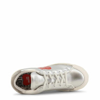 Love Moschino Trainers Leather in Grey