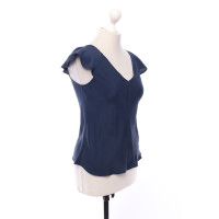 Marella Silk top Navy Gr. 40