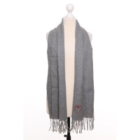 Moschino Scarf/Shawl Wool in Grey