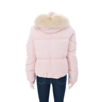 Topshop Jacket/Coat in Pink