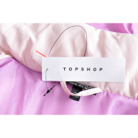 Topshop Jacket/Coat in Pink