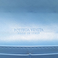 Bottega Veneta Täschchen/Portemonnaie aus Leder in Blau