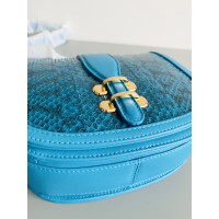 Alberta Ferretti Shoulder bag Leather in Blue