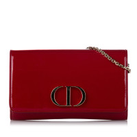 Christian Dior 30 Montaigne en Cuir verni en Rouge