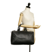 Christian Dior Boston Bag en Cuir en Noir