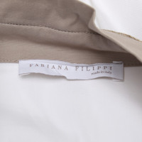 Fabiana Filippi Blouse with contrast collar