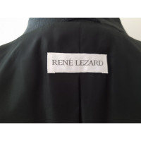 René Lezard Blazer Linen in Black