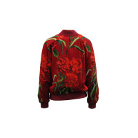 Dolce & Gabbana Jacke/Mantel aus Viskose in Rot