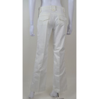 Escada Trousers Cotton in White
