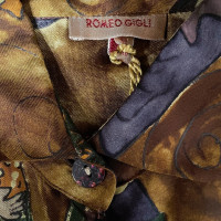 Romeo Gigli Top en Soie en Ocre