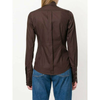 Romeo Gigli Top en Coton en Marron