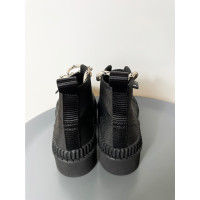 Proenza Schouler Schnürschuhe aus Canvas in Schwarz