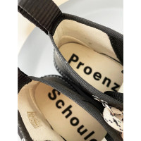 Proenza Schouler Lace-up shoes Canvas in Black