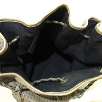 Balenciaga Umhängetasche aus Leder in Beige
