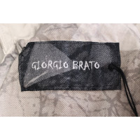 Giorgio Brato Veste/Manteau en Cuir en Gris