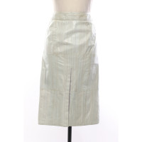 Gucci Skirt Leather in Green