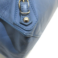 Balenciaga Sac fourre-tout en Cuir en Bleu