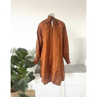 Arket Dress Viscose in Brown