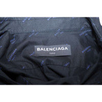Balenciaga Oberteil aus Baumwolle in Schwarz