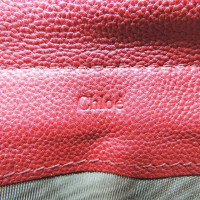 Chloé Täschchen/Portemonnaie aus Leder in Rot