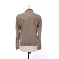 Bottega Veneta Jacket/Coat Leather in Olive