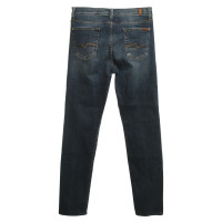 7 For All Mankind Jeans Gewassen in Blauw